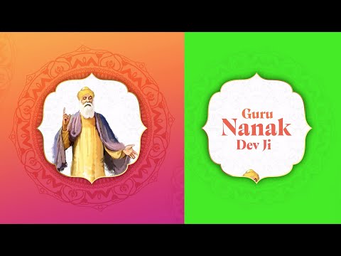 Gurupurab of Shri Guru Nanak Dev Motion Banner green Screen HD 1920x1080