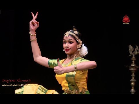 Sri Rajarajeswari - Kapi raga Daru Varnam Sanjena Ramesh Arangetram - Sridevi Nrithyalaya