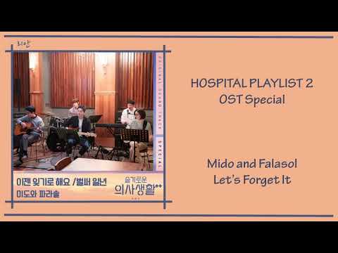 Hospital Playlist 2 Ost Special - Mido and Falasol (Let's Forget It) [Han|Rom|Eng] Lyrics