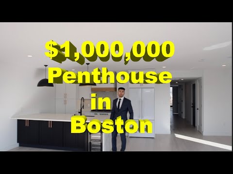 BOSTON CONDO TOUR || EAST BOSTON || MILLION DOLLAR LISTING || BOSTON REAL ESTATE