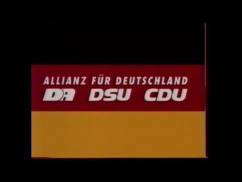 DDR Volkskammerwahl 1990 – Wahlwerbespot der  DSU