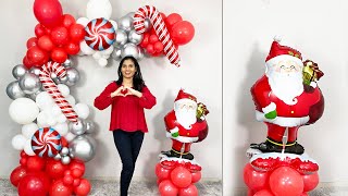 Most Beautiful Christmas Balloon Arrangement