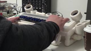 Blue man group toy keyboard demo and GIVEAWAY!!