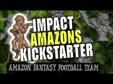 Impact Amazon Kickstarter Review - 3D Printing Blood Bowl | Print to Pitch