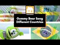 Gummy Bear Song In Different Languages With Flag Display