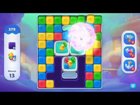 Fishdom Blast Level 379 - NO BOOSTERS GAMEPLAY 🐠 | SKILLGAMING ✔️