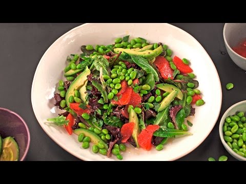 Edamame-Salat mit Grapefruits - Migusto Rezept