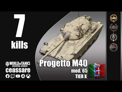 Progetto M40 mod. 65 / WoT Console / PS5 / Xbox Series X / 1080p60