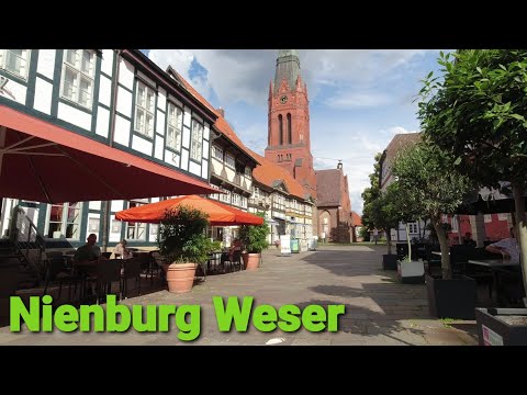 Im Schneckentempo mit meinem Birdy im Zentrum von Nienburg/Weser 😃👍