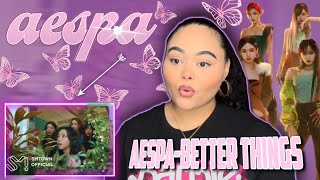 aespa 에스파 'Better Things' MV// REACTION😍🦚🌺🩷