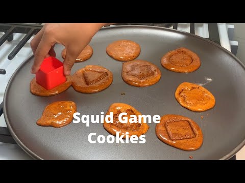 Squid Game Cookies | Netflix Squid Game Cookies Recipe