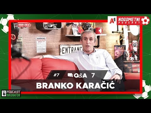 A1 Nogometni Podcast #7 Q&A 7 - Branko Karačić