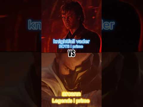 knightfall Vader VS Arcann | Star Wars