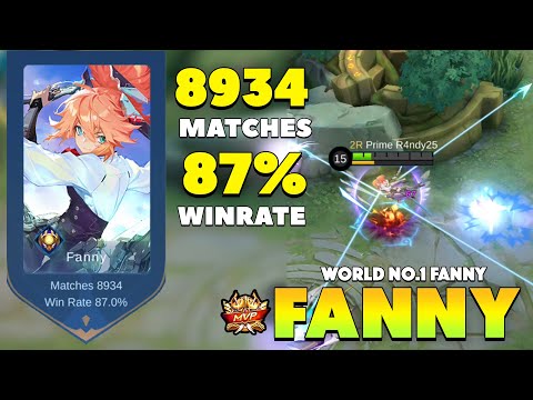 FANNY BEST BUILD AND GAMEPLAY 2022 ~ FANNY TOP GLOBAL 2022 ~ MOBILE LEGENDS