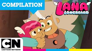 SAILING Together! 🌊⛵ Lana’s Most Heart-Warming Adventures! | Lana Longbeard | Cartoon Network