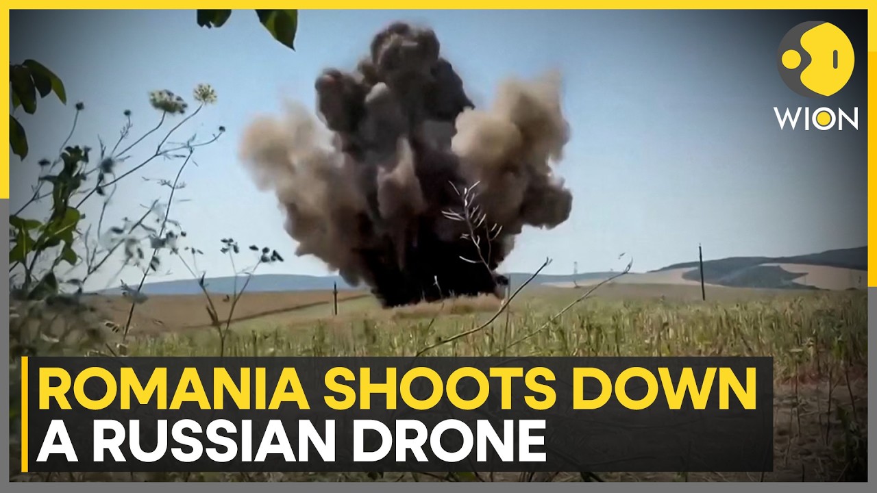 Romania Shoots Down Russian Drone After Airspace Breach | NATO on High Alert | Russia-Ukraine
