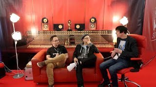 Meeting Chris (PMC Speakers) and Dave (GIK Acoustics) at musikmesse 2018