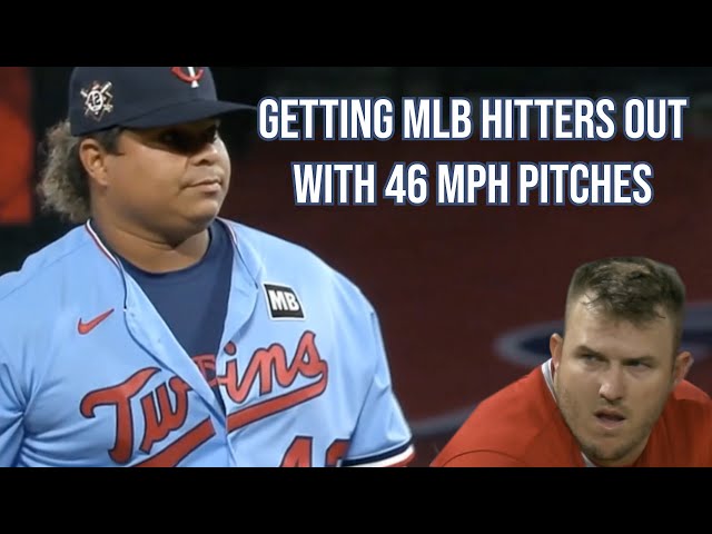 Willians Astudillo gets batters out throwing 46 mph pitches, a breakdown