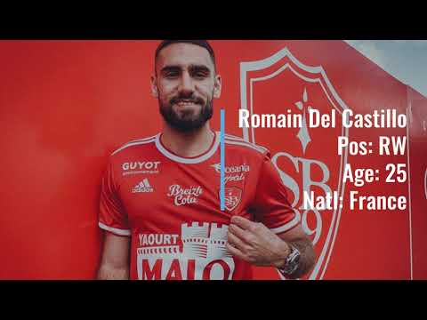 Romain Del Castillo to Stade Brest for €1.5M!