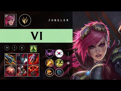 Vi Jungle vs Kha'Zix - KR Master Patch 26.01