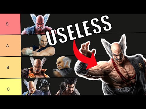 Ranking, wie NUTZLOS Heihachi Mishima in jedem Tekken-Spiel ist