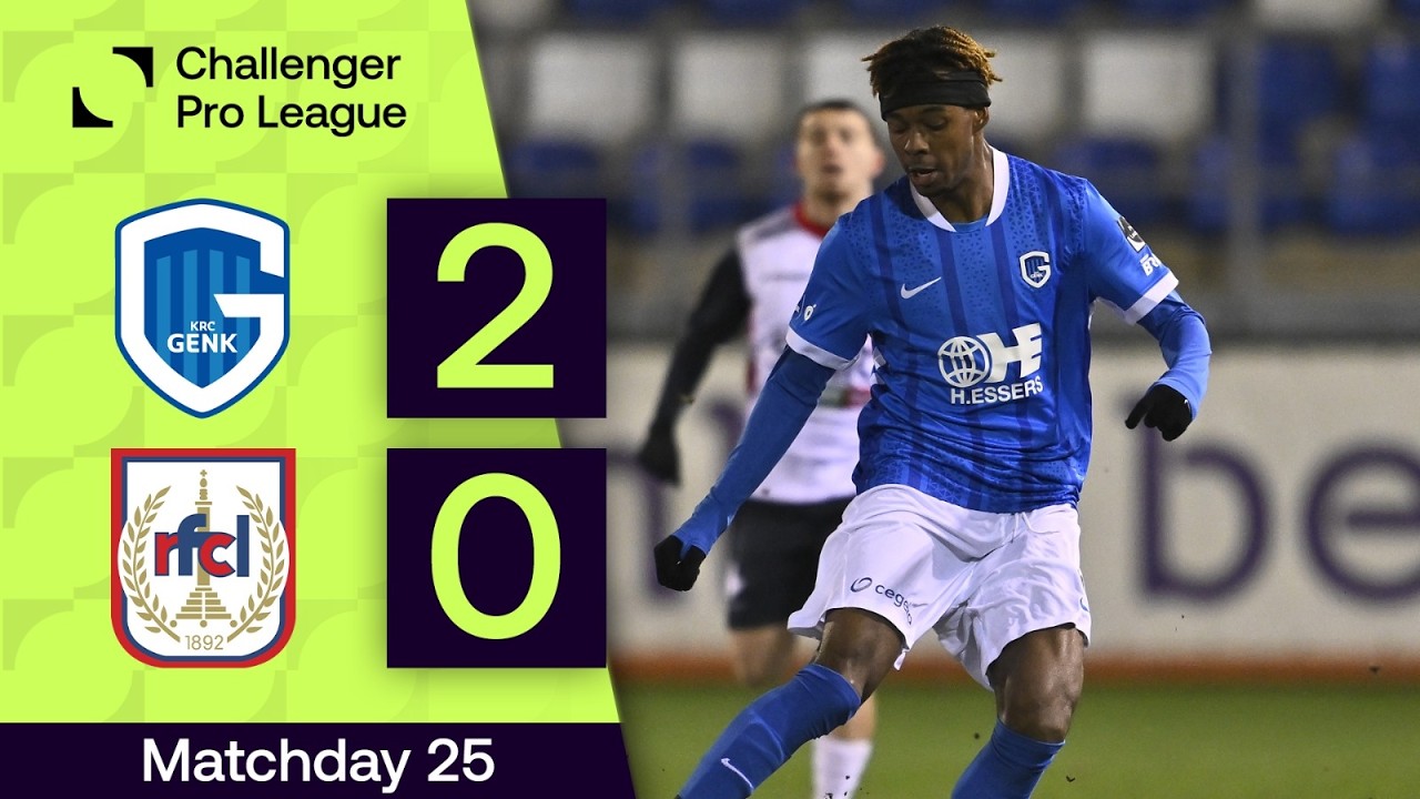Jong KRC Genk U23 vs R Liège Highlights