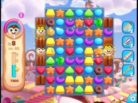 Cookie Jam Blast Level 45 - NO BOOSTERS 🍪 | SKILLGAMING OFFICIAL