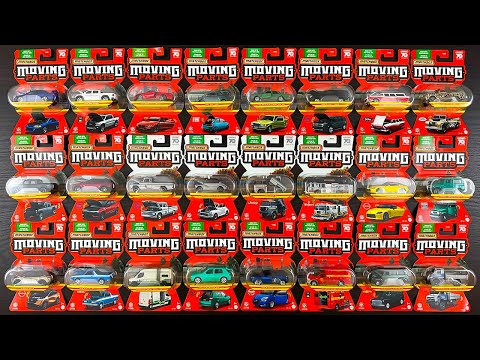 Unboxing Matchbox Moving Parts Toy Cars!