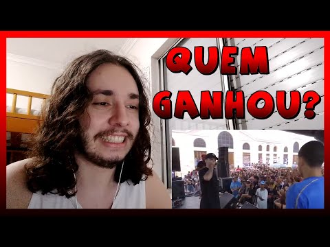 Choice [RJ] vs Krawk [SP] (4ª de Final) - DUELO DE MCS NACIONAL 2017 | REACT BAUEB