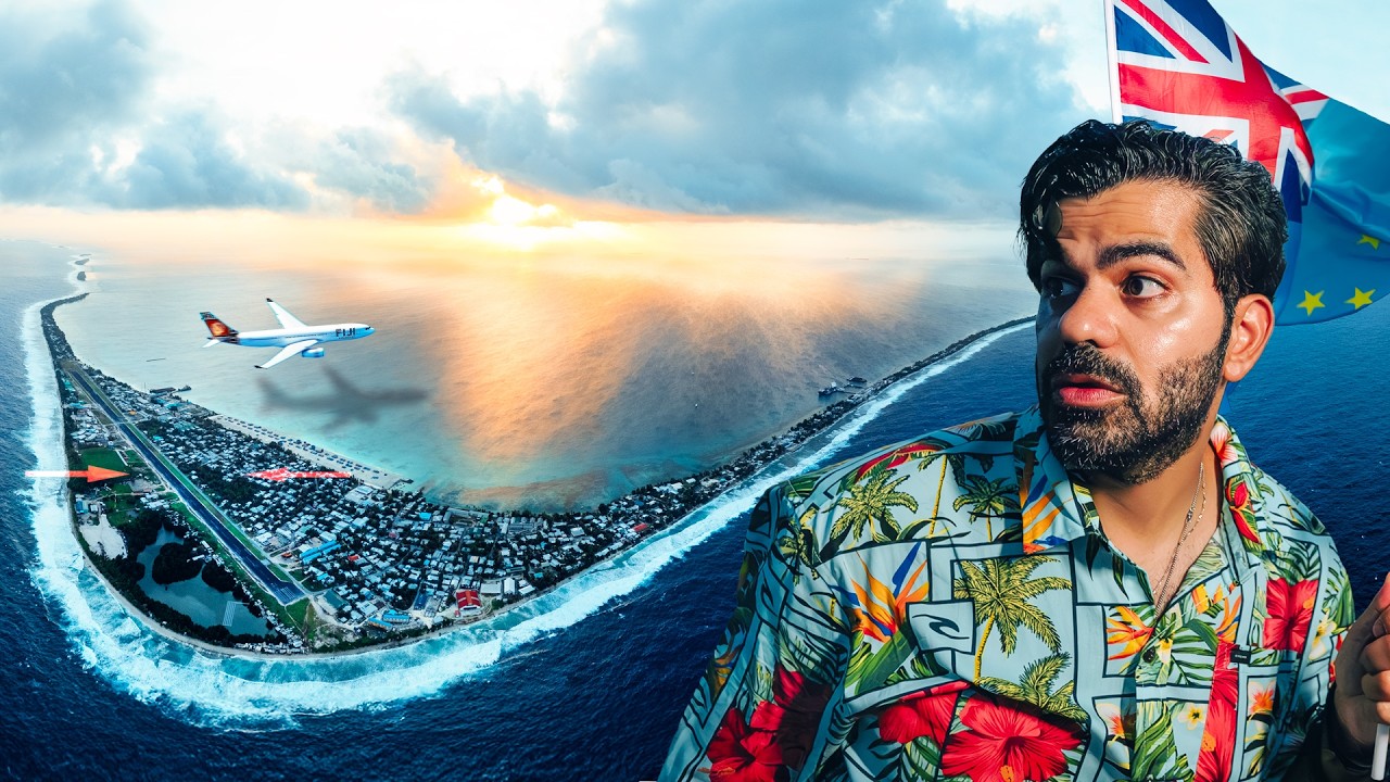 Traveling to the Least Visited Country in the World ! Tuvalu 🇹🇻