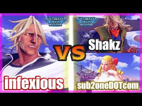 SFV CE 👊🏻 infexious (Zeku) vs Shakz (Zeku) & sub2oneDOTcom (Karin) FT2
