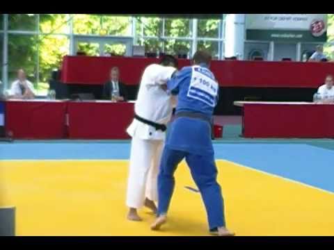 Reinhard Schulte GER x Daniel Dell' Aquila BRA +100Kg Grand Masters Judo World Championships 2011