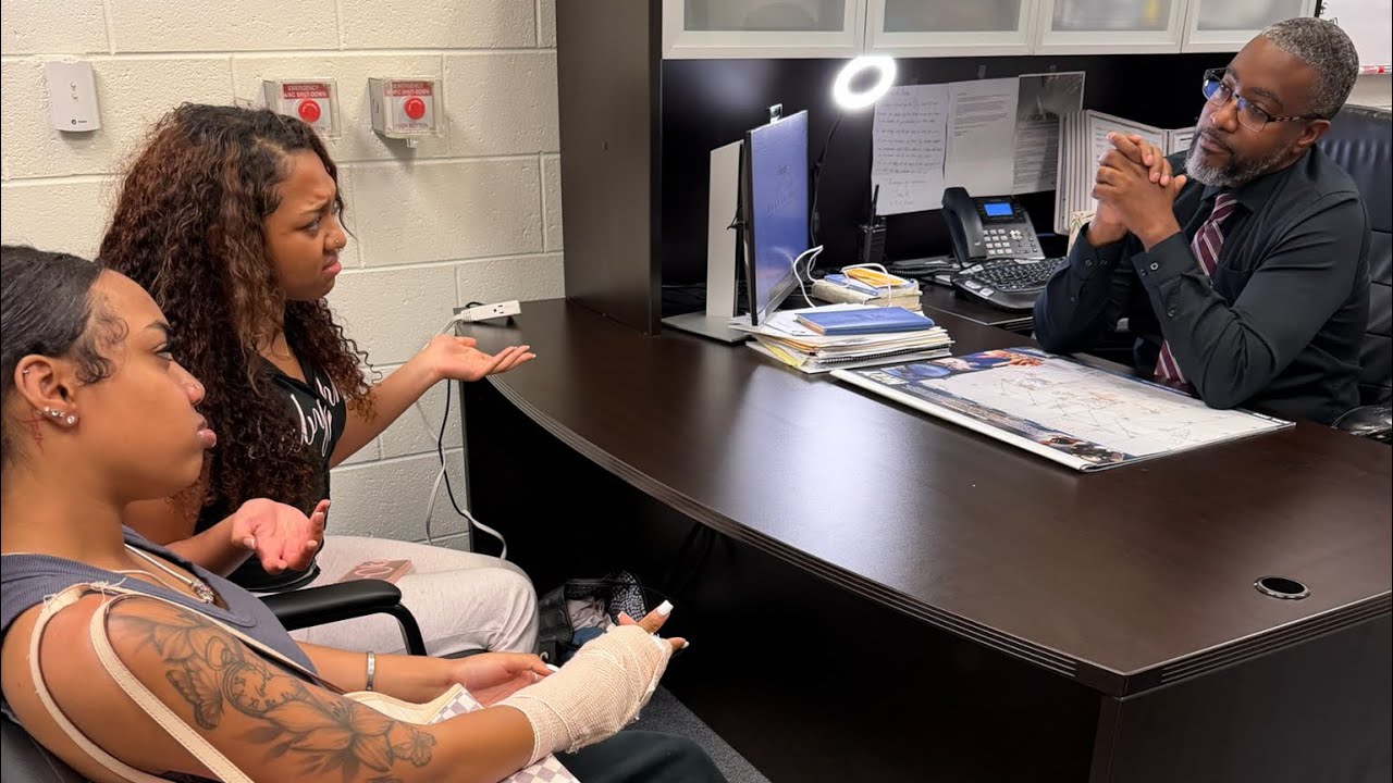 The Twins finally get confronted by the Principal for something that happened outta state