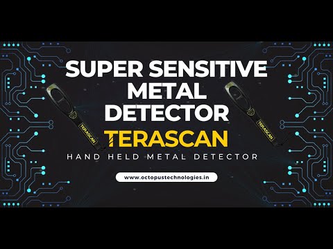 Terascan Hand Held Metal Detector