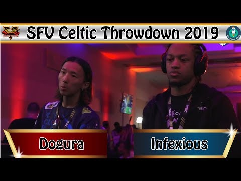 SFV Celtic Throwdown 2019 - pools to TOP 8｜CYG BST Infexious (Zeku) vs CAG Dogura (M. Bison/Urien)
