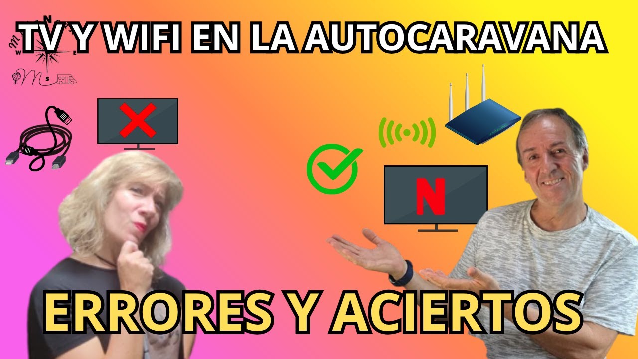 📡 WIFI y TV 📺 en Vehículos Vivienda | #5 ❌️ERRORES y ✅️ACIERTOS en AUTOCARAVANA by MILLANEANDO 🚐