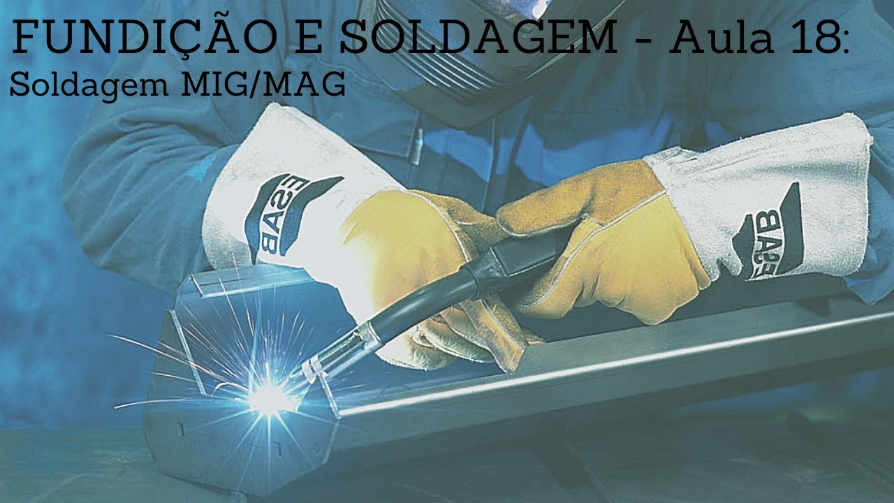 FUNDIÇÃO E SOLDAGEM - Aula 18: Soldagem MIG/MAG