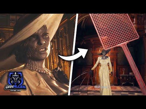 Resident Evil 8 Village - Mrs X Lady Dimitrescu Gets Spanked