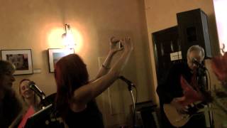 Fingerpuppets play "Cinnamon Girl" at the Grape July 3, 2015