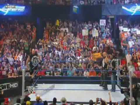 Straight Edge Society speaks in the ring and The Big Show interferences SmackDown 07 16 2010 Part 1