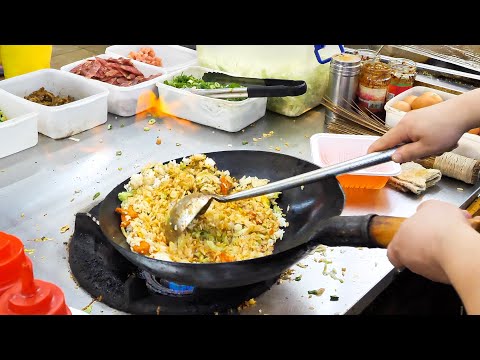 Chinese Egg Fried Rice |Wok Skills in China