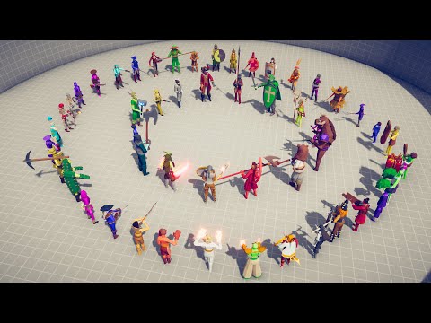 BATTLE ROYALE TOURNAMENT - Totally Accurate Battle Simulator TABS