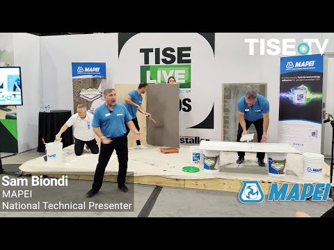 TISE TV 2021 – MAPEI’s trusted technology and new innovations for installing/finishing tile floors