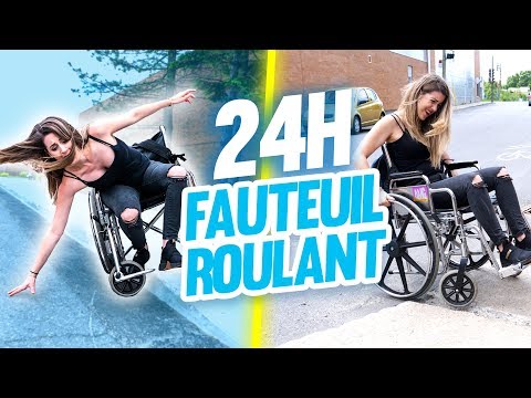 VIVRE EN FAUTEUIL ROULANT PENDANT 24H | DENYZEE