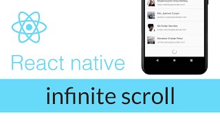 React native infinite scroll using FlatList
