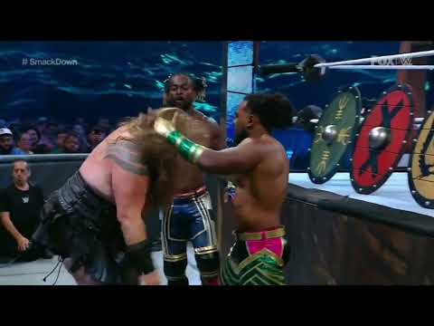 WWE SMACKDOWN THE VIKING RAIDERS VS THE NEW DAY 09/02/22