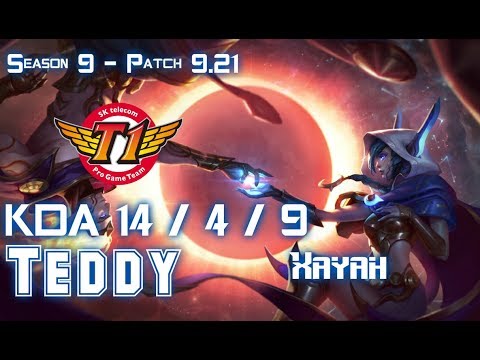 SKT T1 Teddy XAYAH vs KAI'SA ADC - Patch 9.21 EUW Ranked