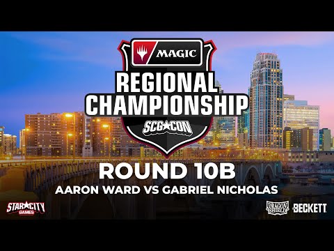 Aaron Ward vs Gabriel Nicholas | Round 10b | SCG CON Minneapolis MTG Regional Championship