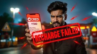 CRED Fastag Recharge Problem #fastag #tollplaza #nhai