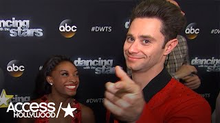 'Dancing With The Stars': Simone Biles & Sasha Farber On Guest Judge Mandy Moore's Critique